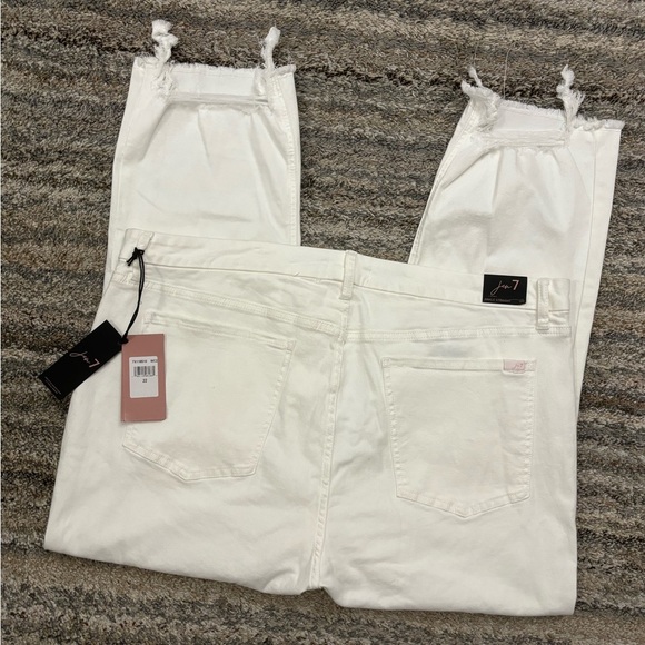 Jen7/ 7 For All Mankind Ankle Straight Leg Jeans Sz 22 NWT | Jen7 Straight Jean- - Picture 14 of 15